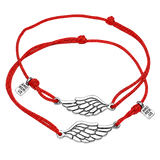 Paired Wing Bracelets — Two Wings, One Sky