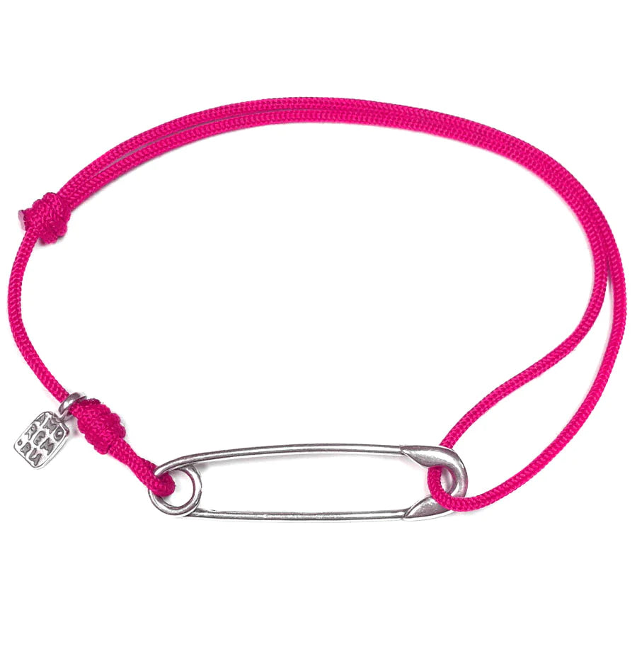 Pin de pulsera, plata 925