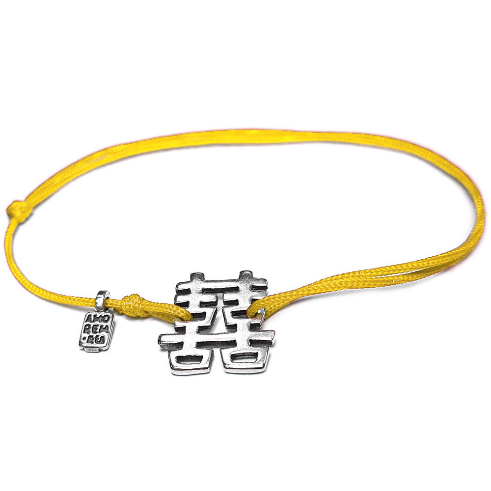 Feng Shui Bracelet, sterling silver
