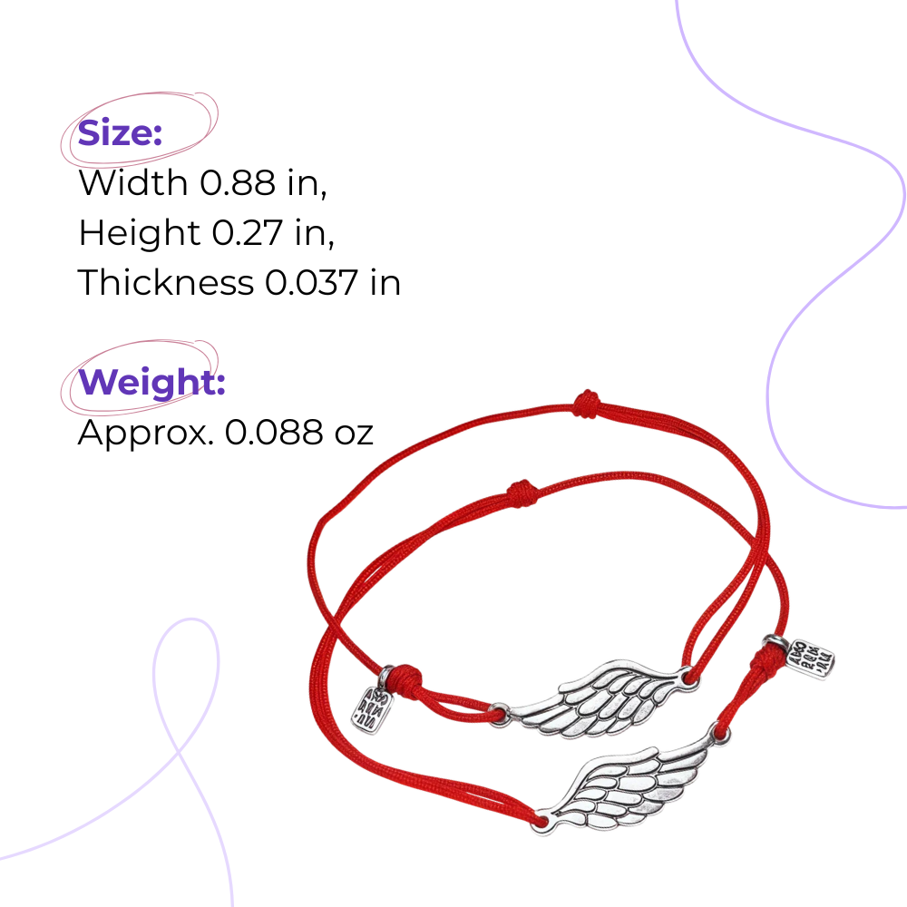 Paired Wings Bracelet, sterling silver