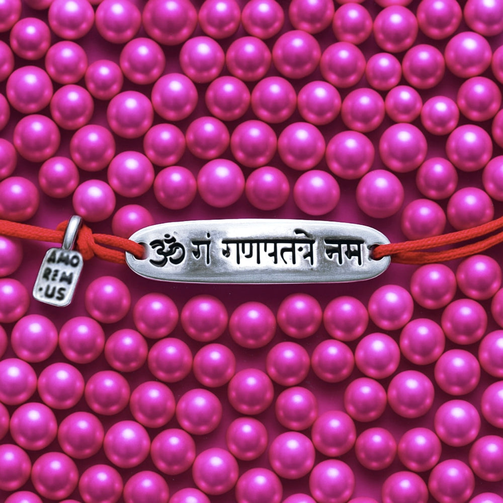 Ganesha Bracelet — 925 sterling silver bracelet with meaning, gift-ready by Amorem