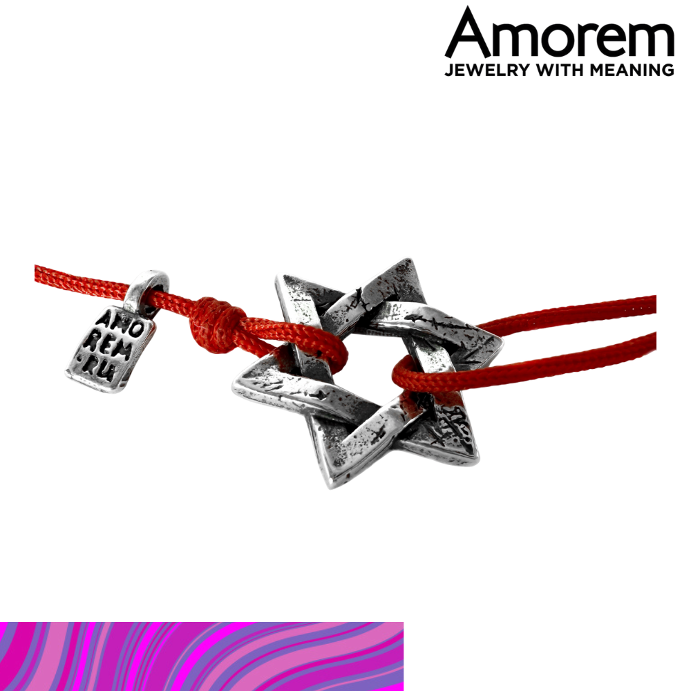 Bracelet The Star of David, silver 925