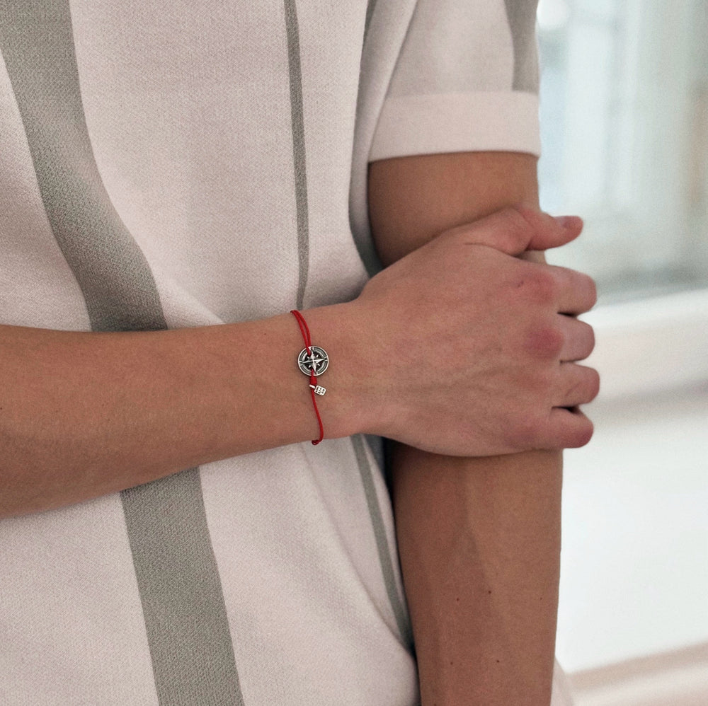 Compass Bracelet — 925 sterling silver bracelet with meaning, gift-ready by Amorem