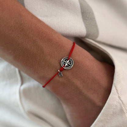 Compass bracelet, silver 925