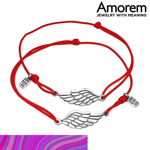 Paired Wing Bracelets — Two Wings, One Sky