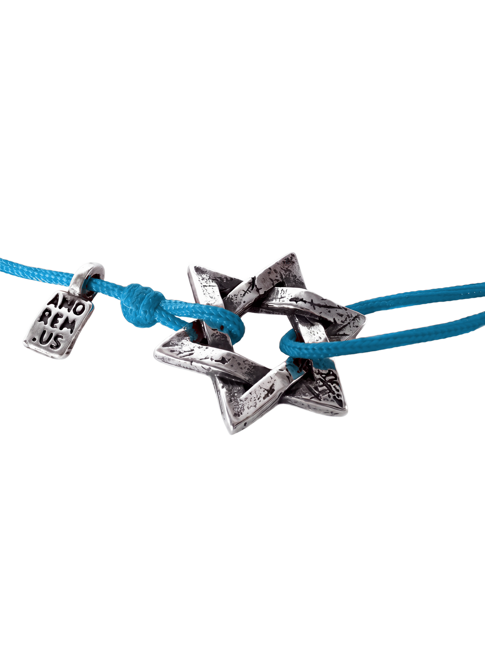 Star of David Bracelet — Sky thread