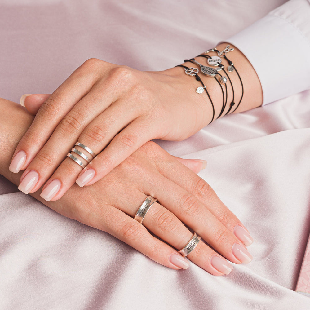 Stacking Knuckle Rings — 925 sterling silver ring with meaning, gift-ready by Amorem