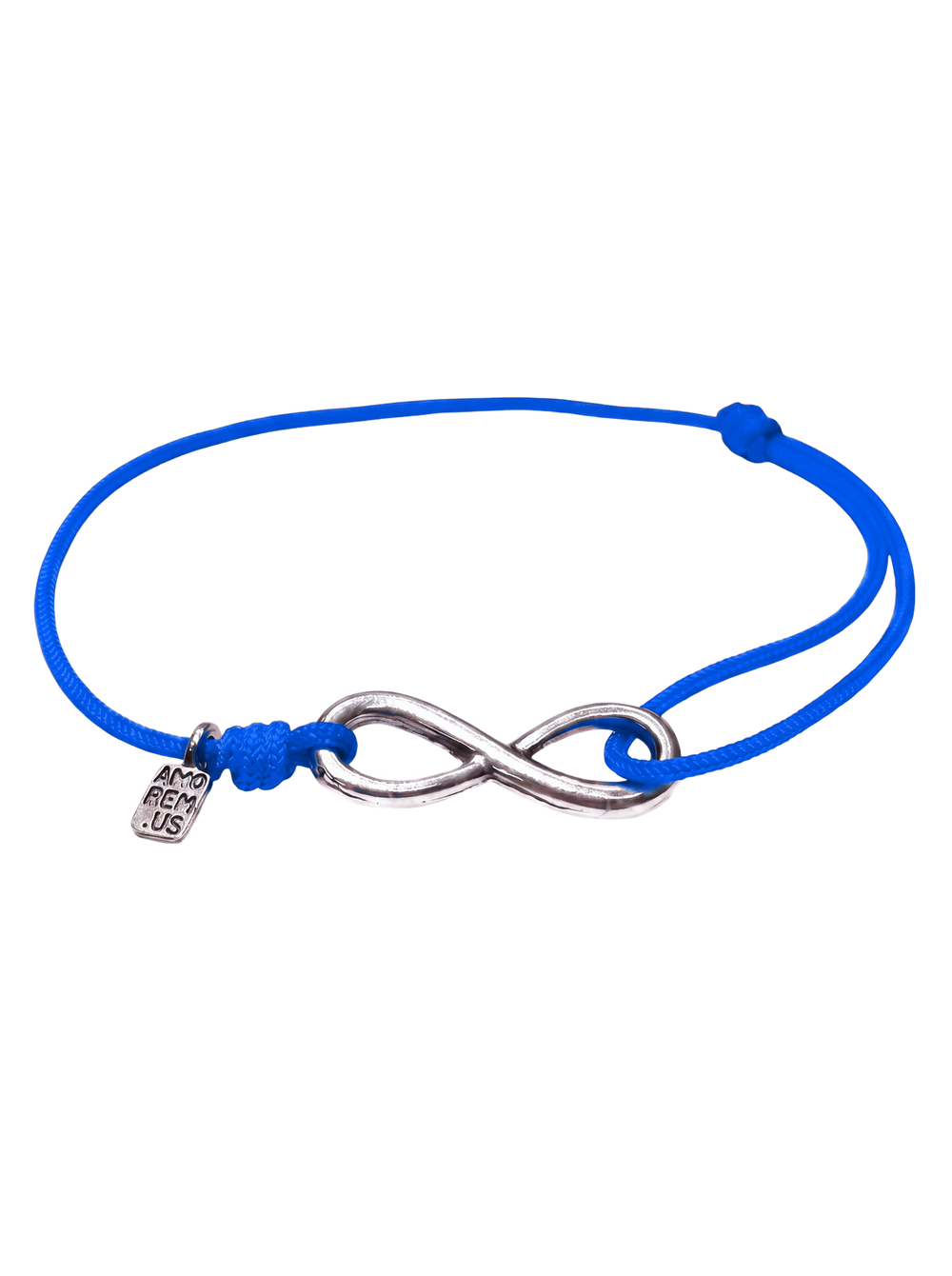 Infinity Bracelet — Blue thread