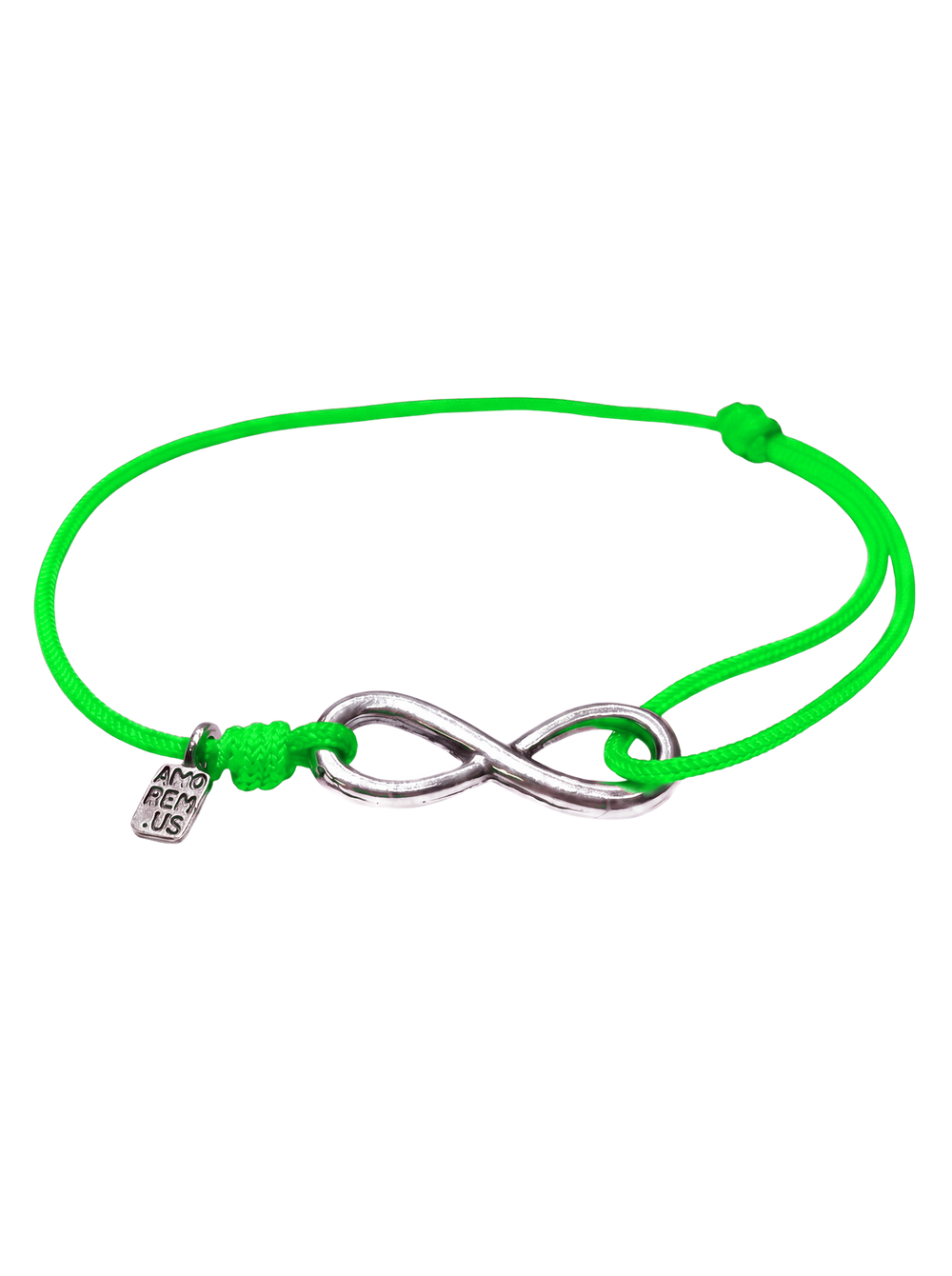 Infinity Bracelet — Green thread