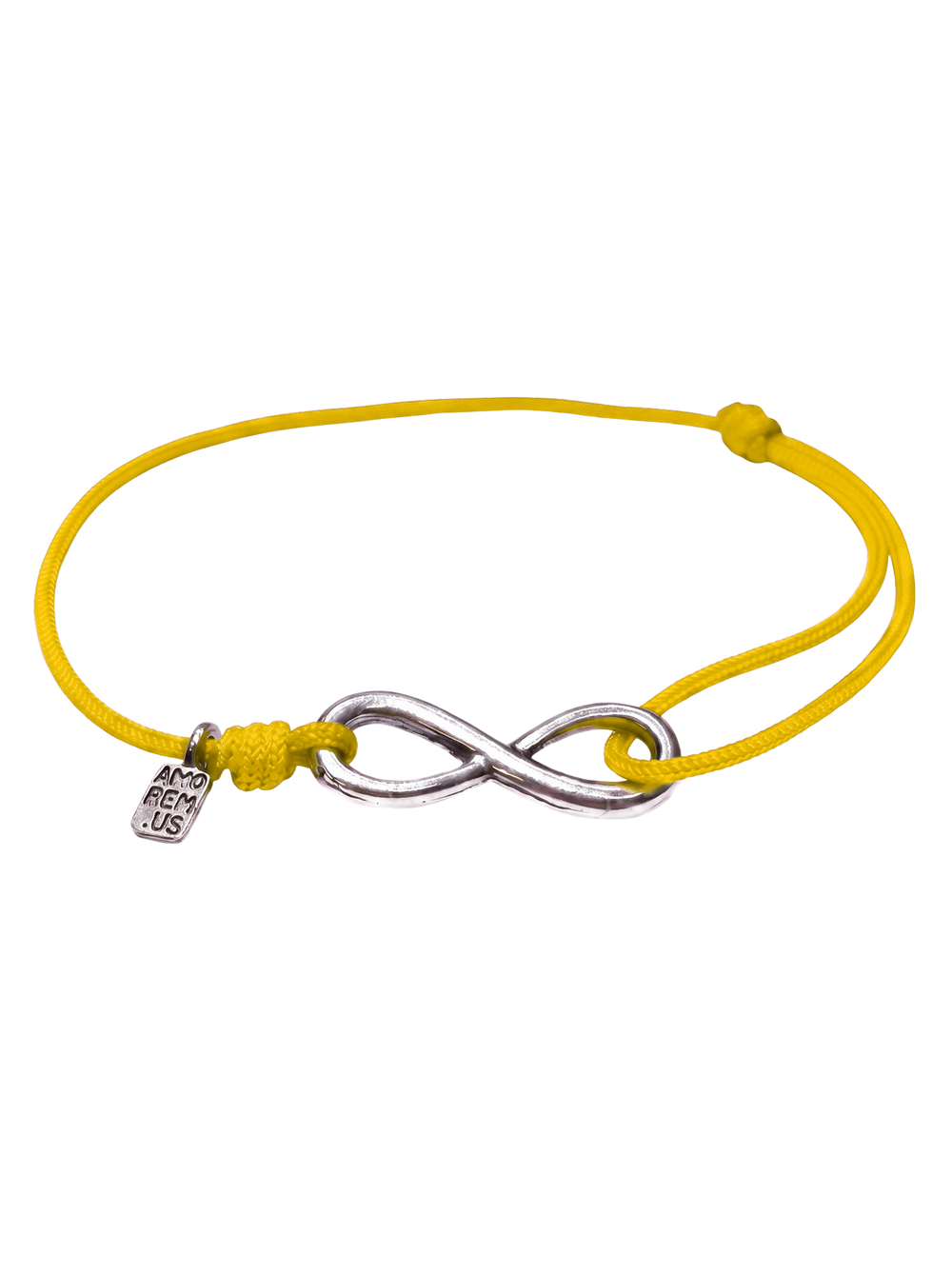 Infinity Bracelet — Yellow thread