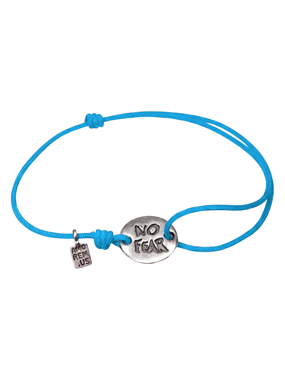 No Fear Wings Bracelet — Sky thread