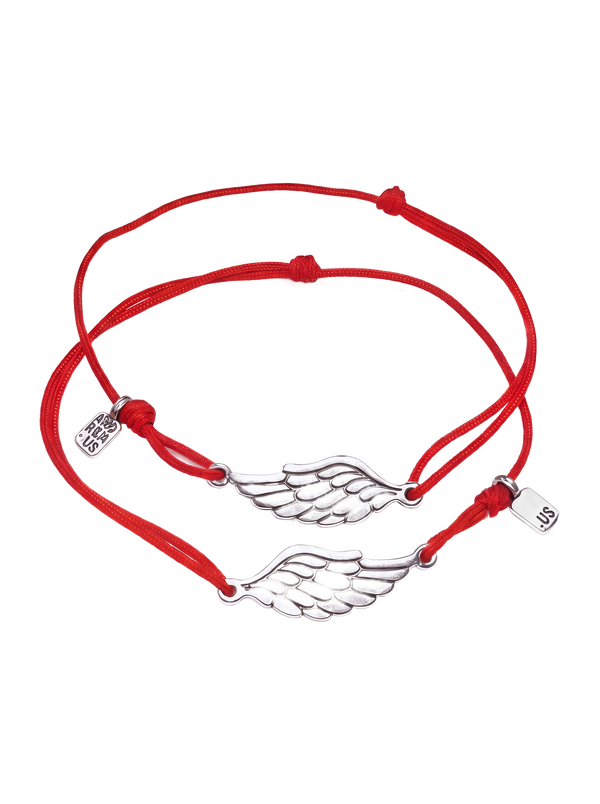 Paired Wing Bracelets — Two Wings, One Sky