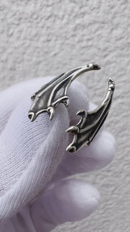 Ring Wings of the Dragon, silver 925