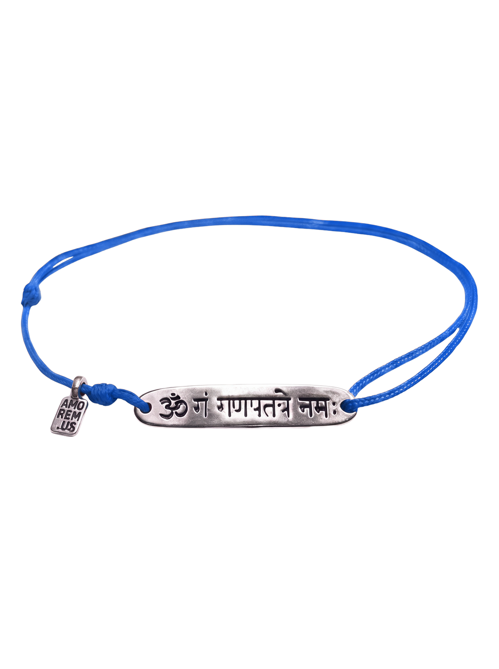 Ganesha Bracelet — Blue thread
