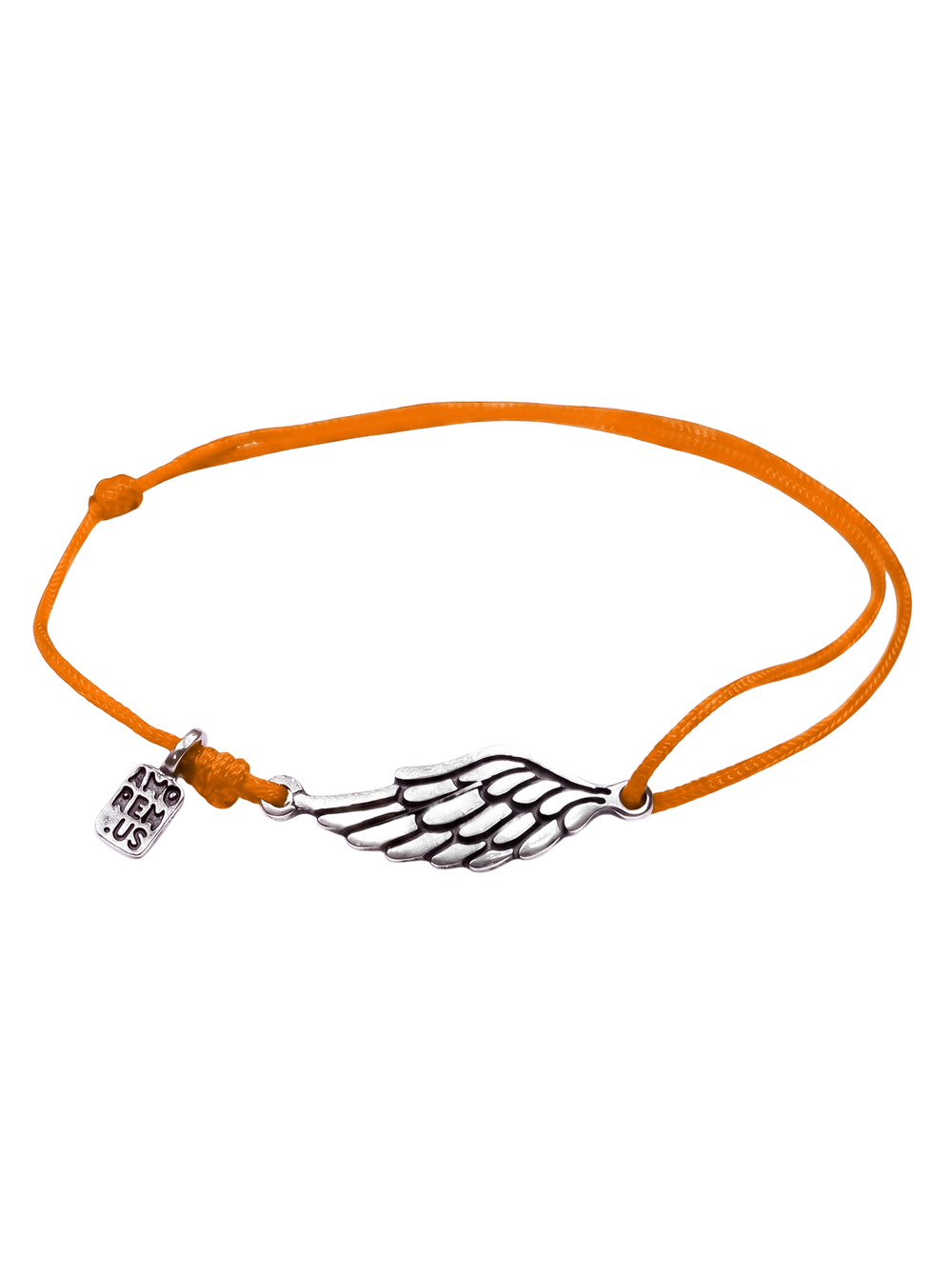 Second Wing Bracelet — Orange thread