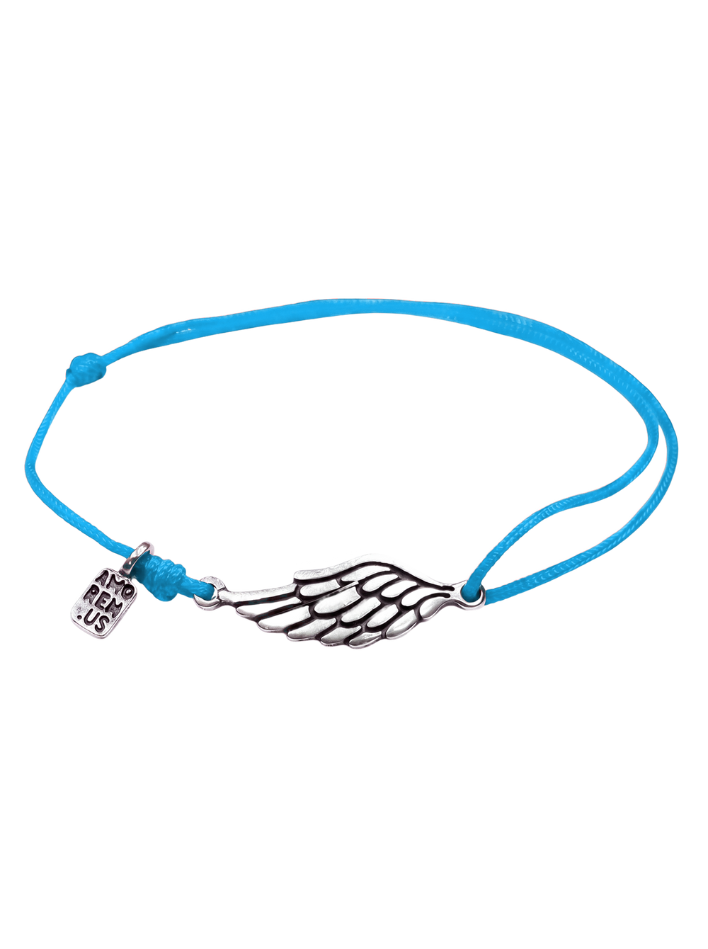 Second Wing Bracelet — Sky thread