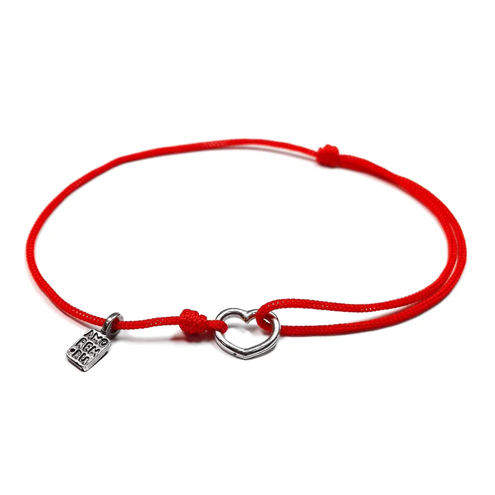 Heart Bracelet — 925 sterling silver bracelet with meaning, gift-ready by Amorem