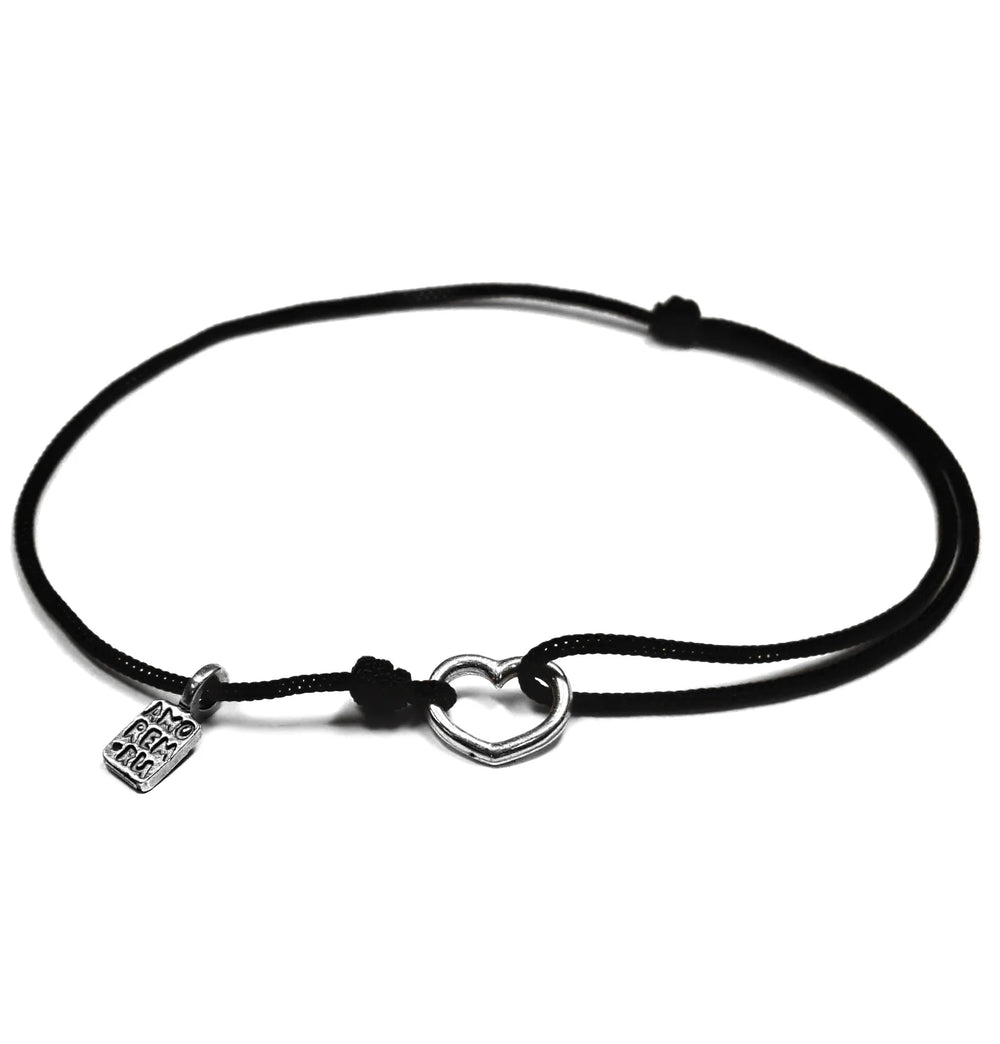 Heart Bracelet — 925 sterling silver bracelet with meaning, gift-ready by Amorem