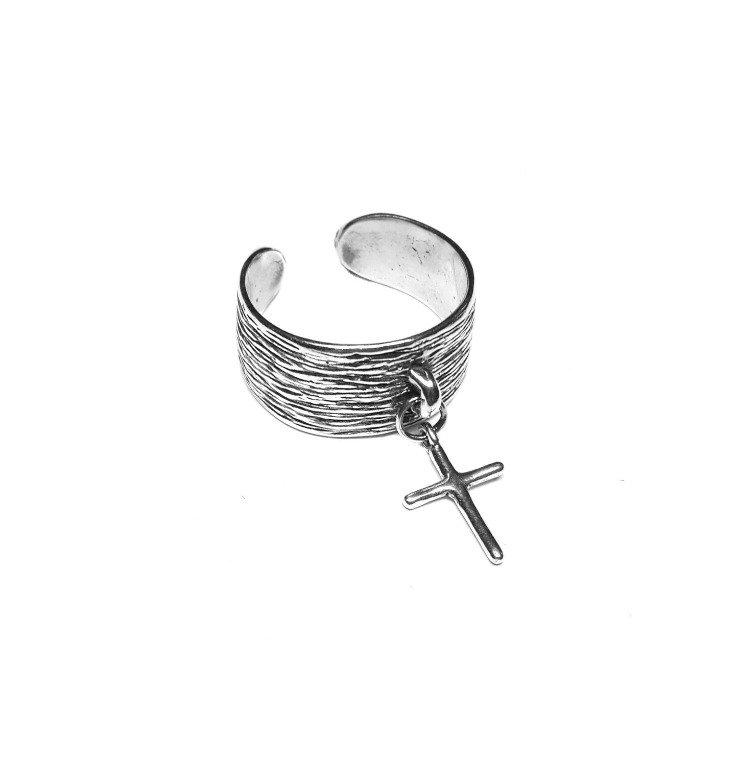 Cross ring Sterling Silver