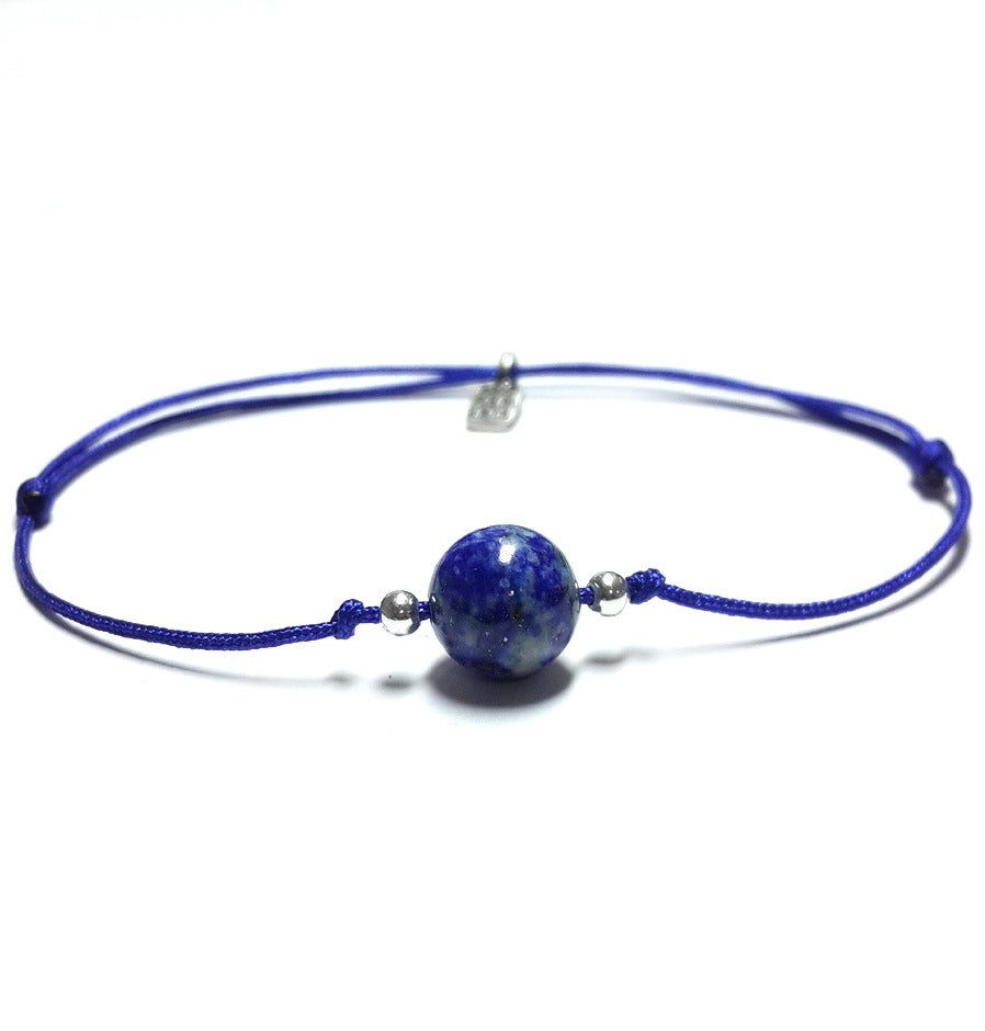 Bracelet for the 6th chakra with lazurite
