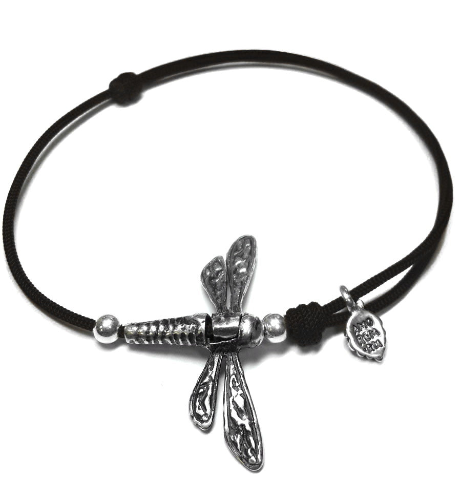 Dragonfly Bracelet, sterling silver