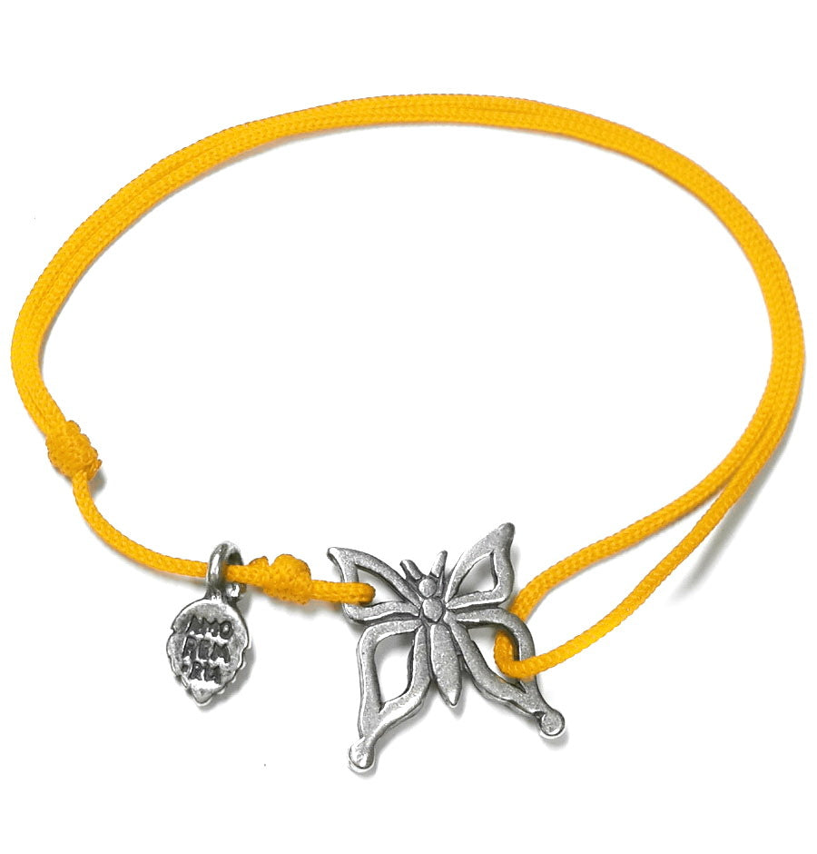 Butterfly bracelet, sterling silver