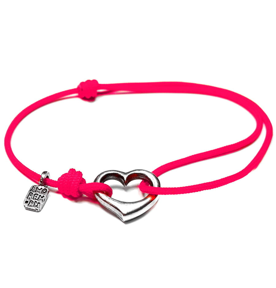 Open heart bracelet, Sterling Silver
