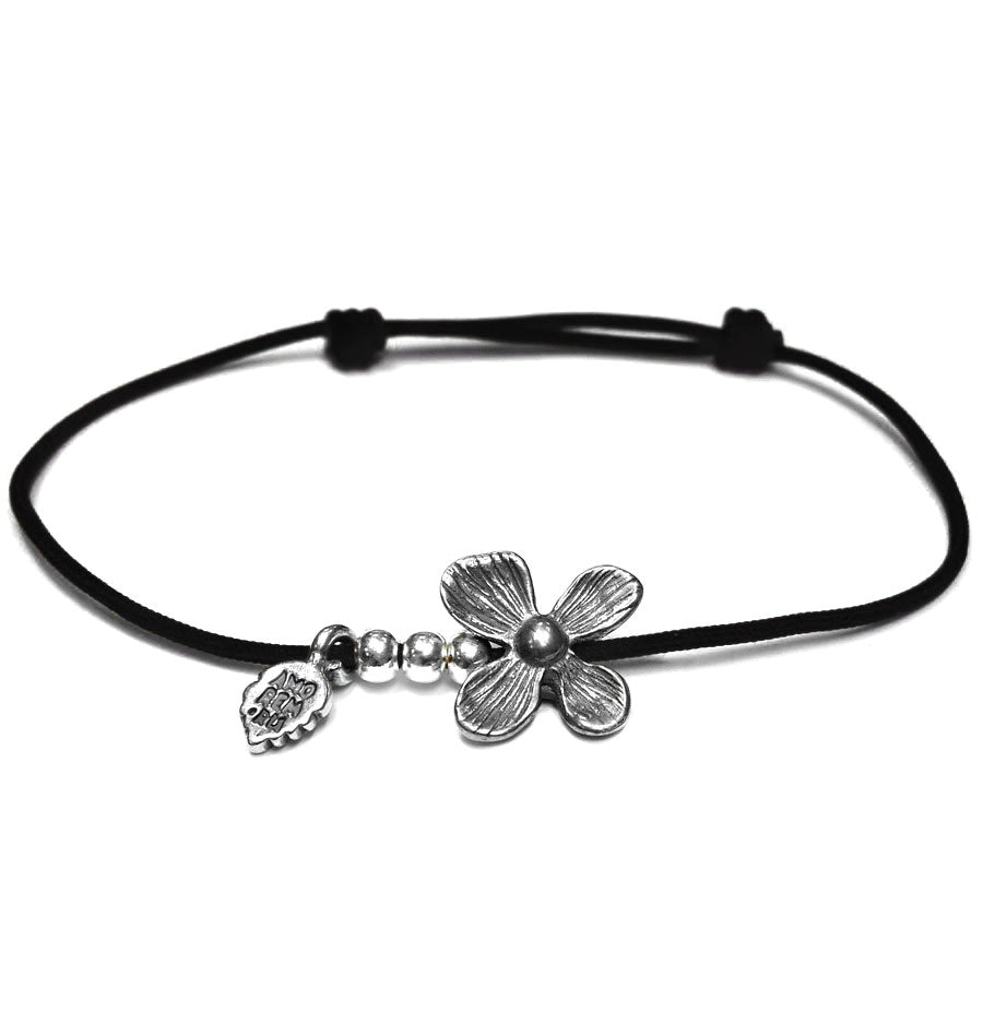Flower Bracelet, sterling silver