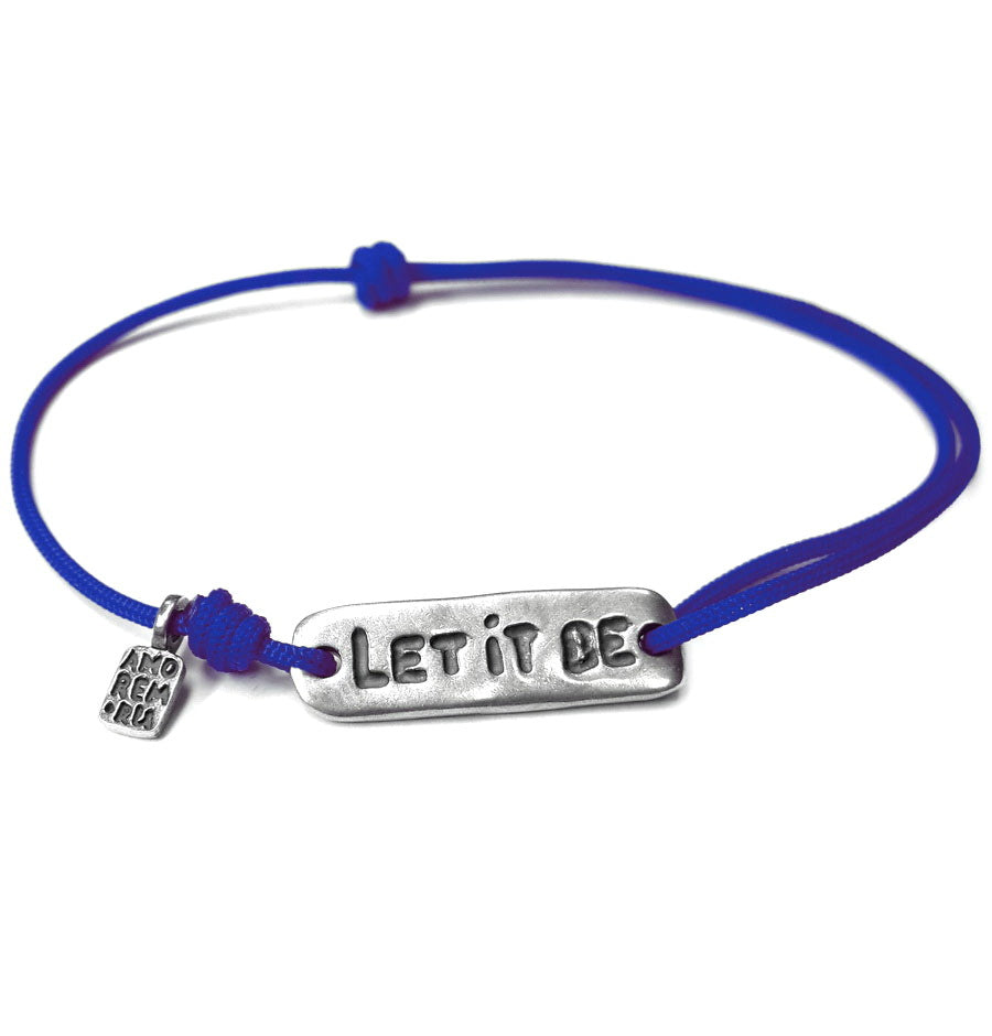 Let it be bracelet, Let it be jewelry, the Beatles jewelry, Inspirational bracelet, sterling silver