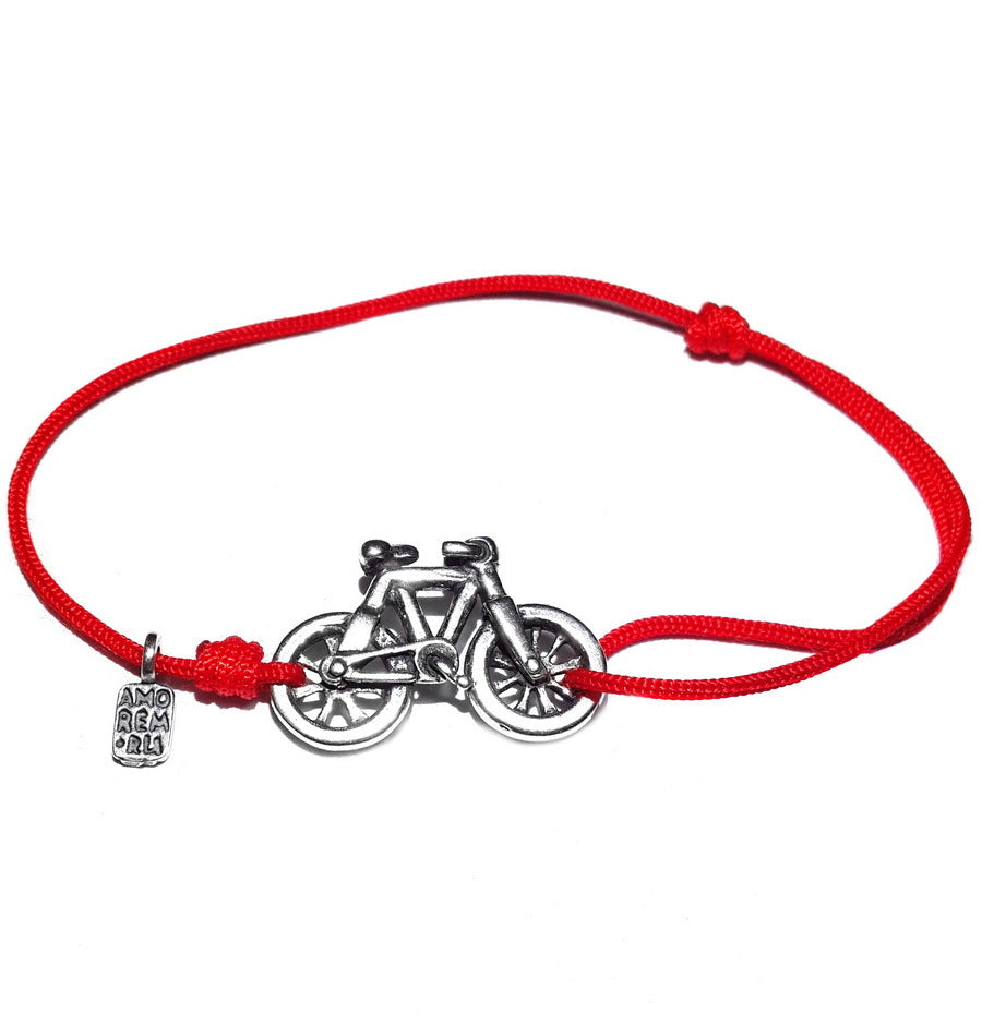 Bicycle Bracelet, Sterling Silver