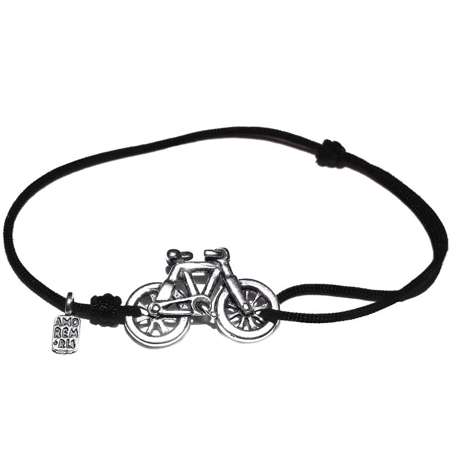 Bicycle Bracelet, Sterling Silver