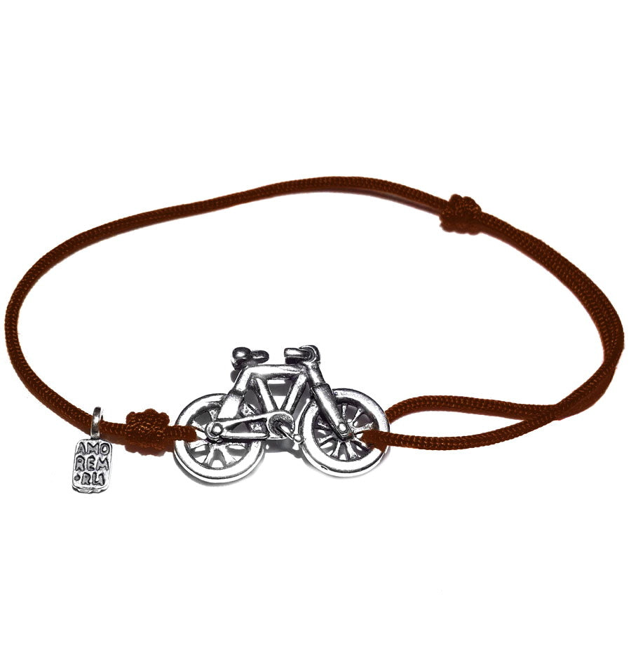 Bicycle Bracelet, Sterling Silver