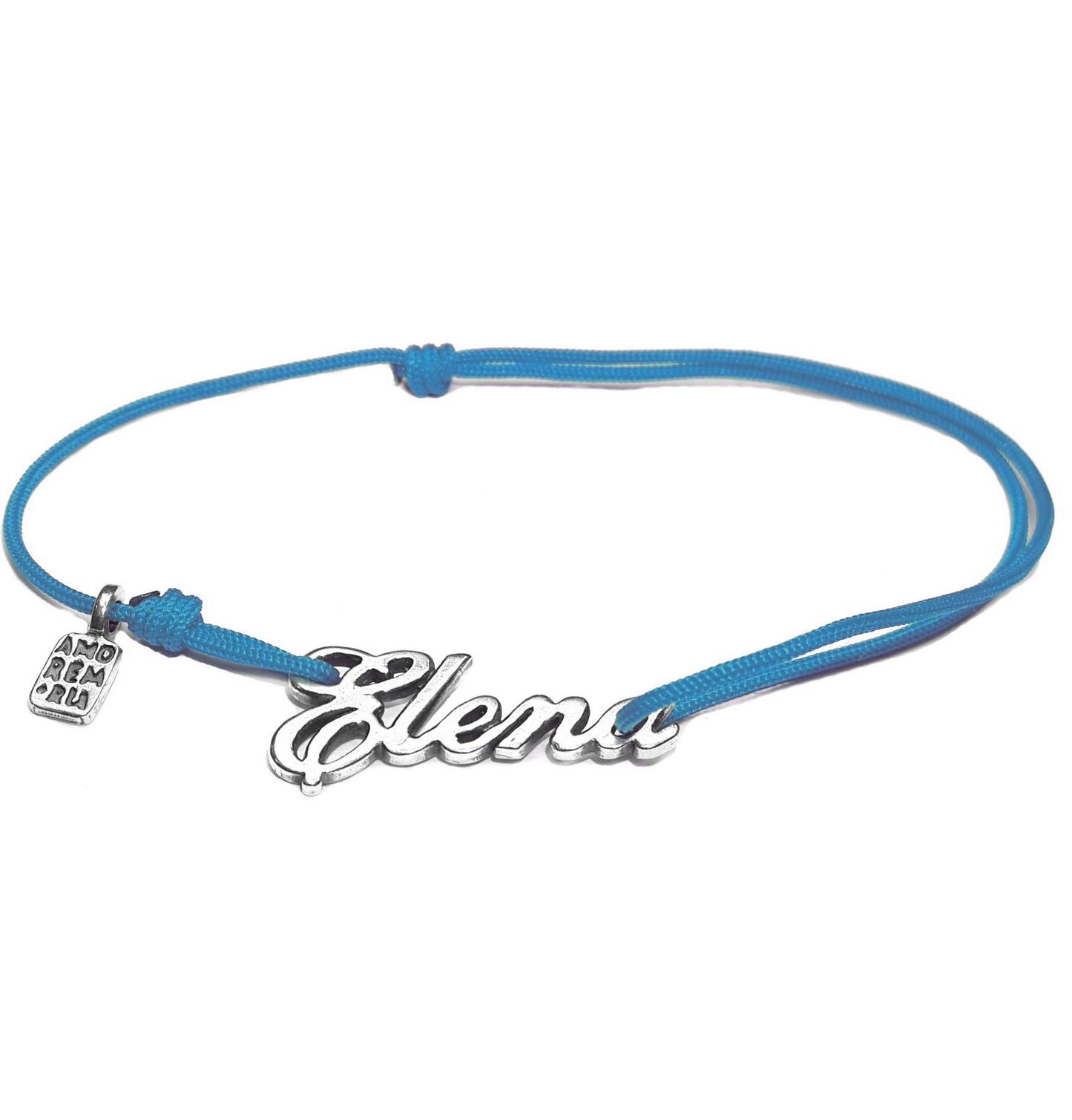 Elena name  bracelet, sterling silver