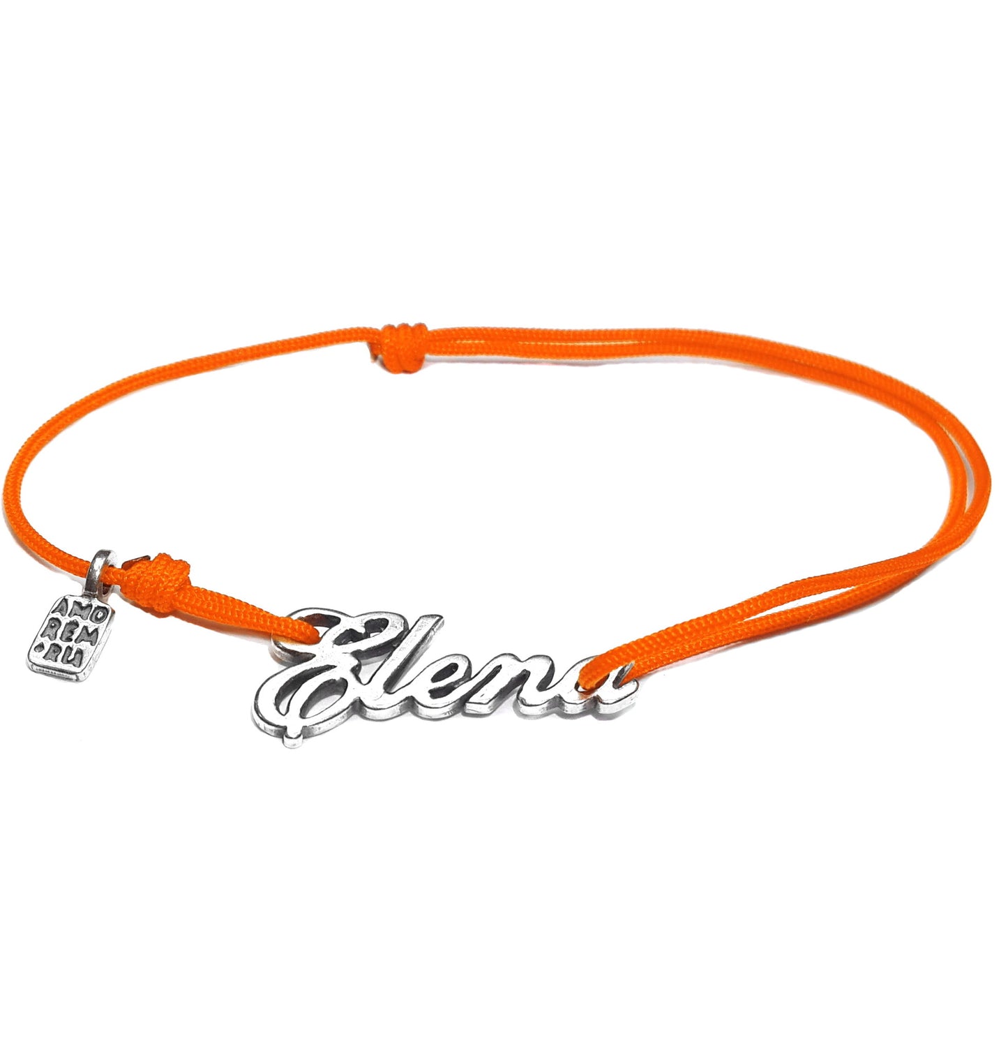 Elena name  bracelet, sterling silver