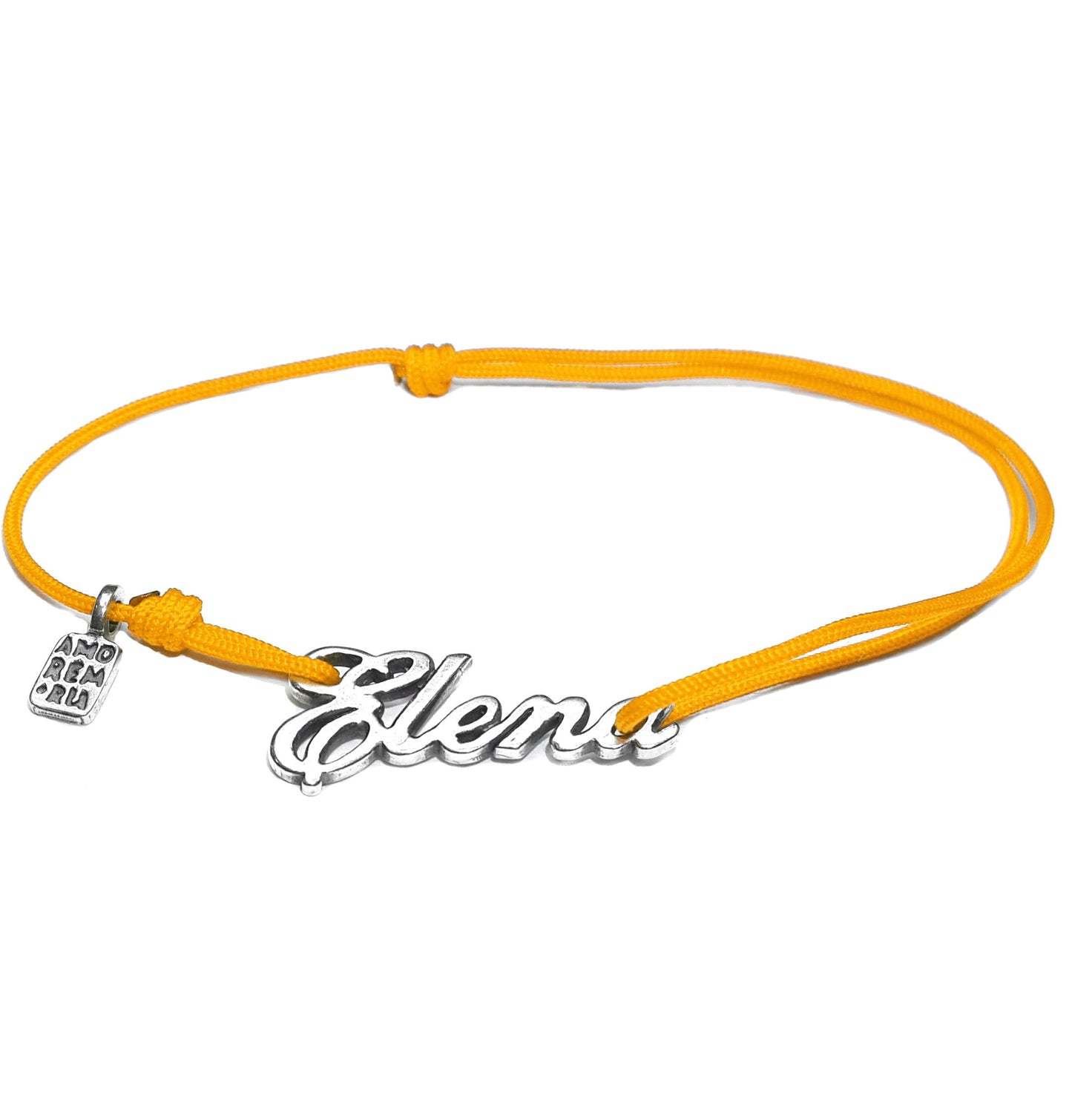 Elena name  bracelet, sterling silver