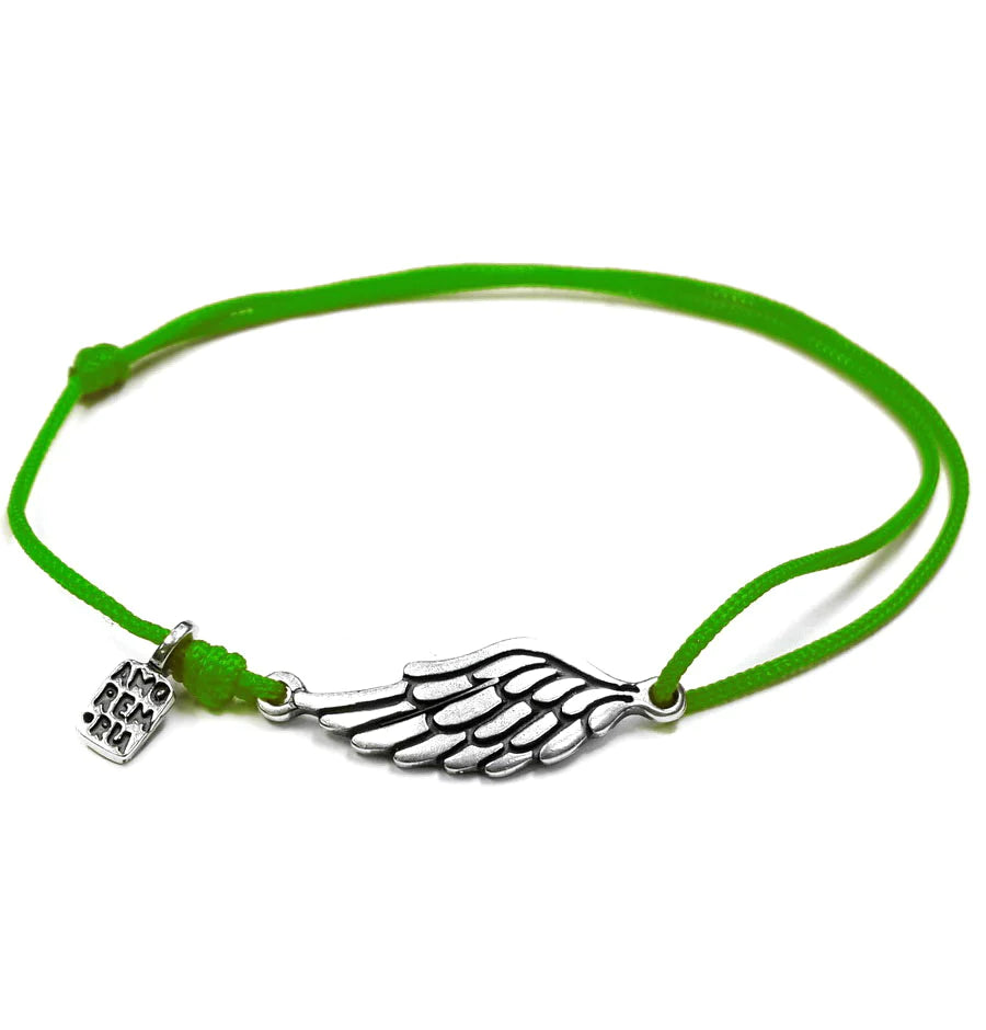 Second Wing Bracelet — 925 sterling silver bracelet with meaning, gift-ready by Amorem