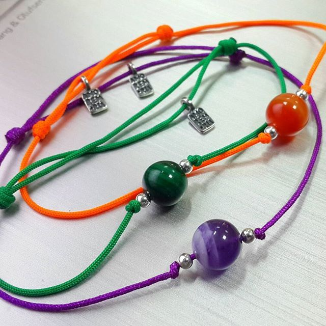 2nd Chakra Bracelet, sterling silver