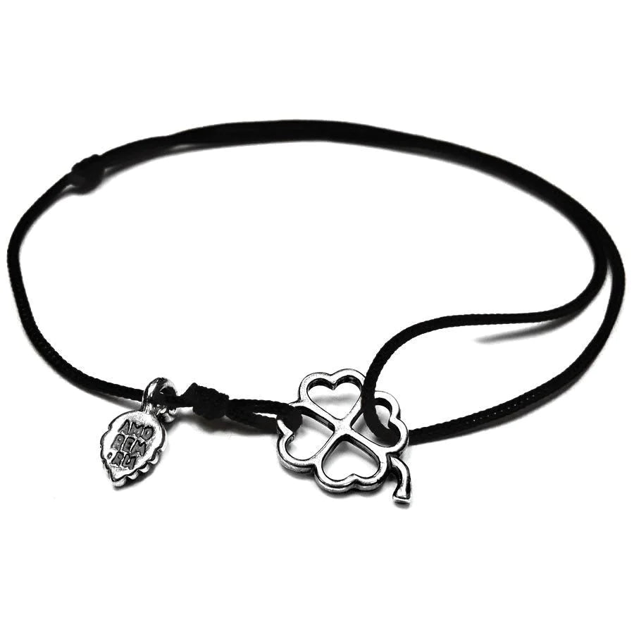 Four-Leaf Clover Bracelet — 925 sterling silver bracelet with meaning, gift-ready by Amorem