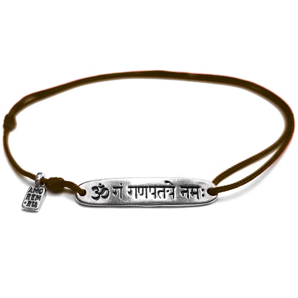 Ganesha Bracelet — 925 sterling silver bracelet with meaning, gift-ready by Amorem