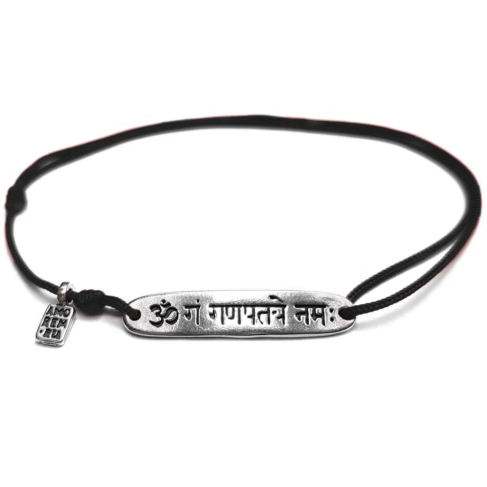 Ganesha Bracelet — 925 sterling silver bracelet with meaning, gift-ready by Amorem