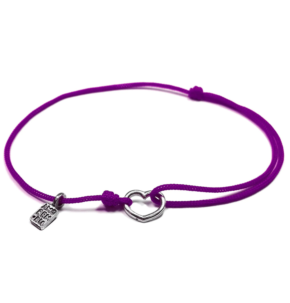 Heart Bracelet — 925 sterling silver bracelet with meaning, gift-ready by Amorem