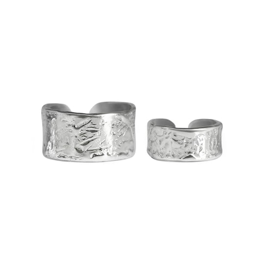 Phalanx rings Ingot, sterling silver