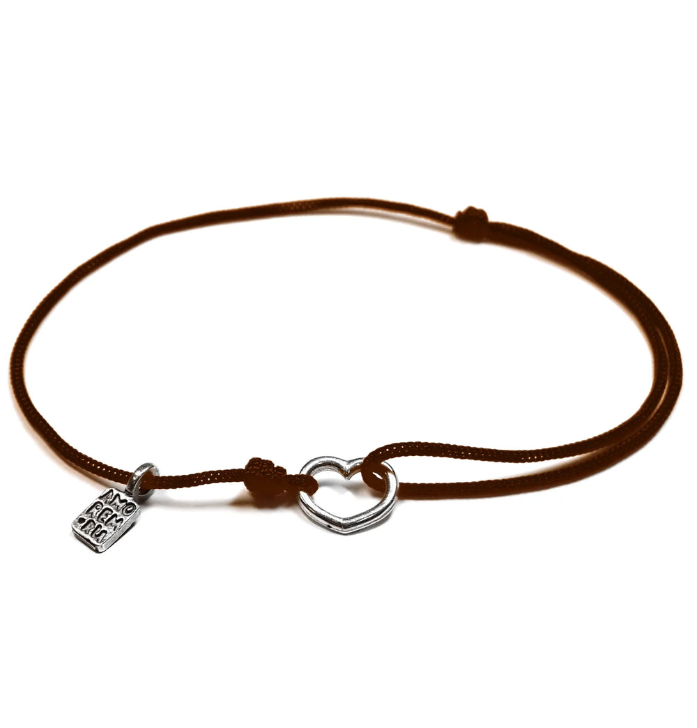 Heart Bracelet — 925 sterling silver bracelet with meaning, gift-ready by Amorem