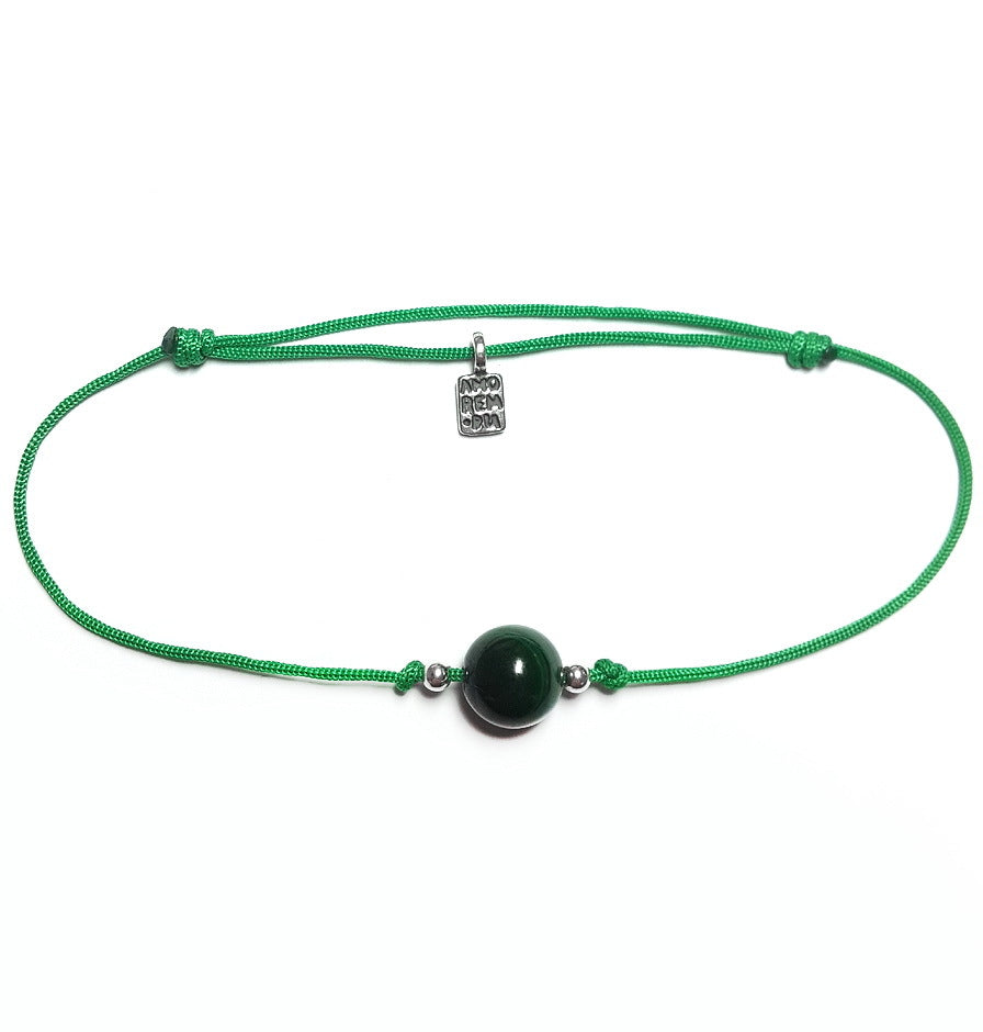 Heart Chakra bracelet, for 4th chakra, malachite