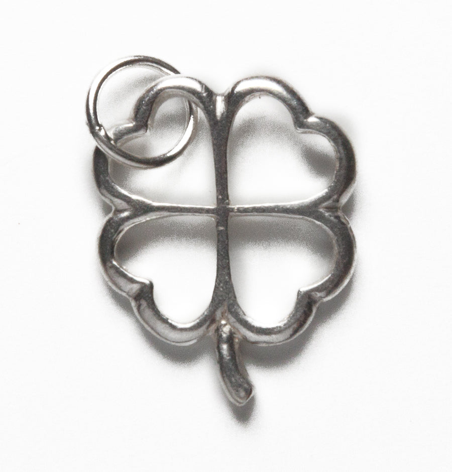 The Four Leaf Clover pendant, sterling silver