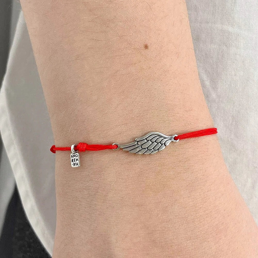 Second Wing Bracelet — 925 sterling silver bracelet with meaning, gift-ready by Amorem