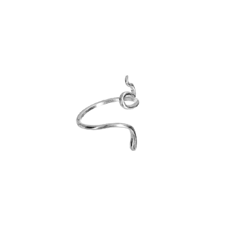 Snake Ring, Sterling Silver